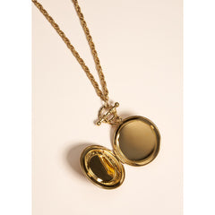 1928 Boutique Antiquities Couture PEARL LOCKET NECKLACE