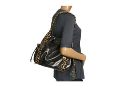 Kathy Van Zeeland Summer Love Shopper Black H49605 Purse Tote Handbag