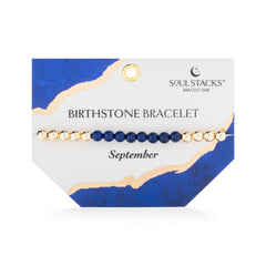Soul Stacks Birthstone Bracelet Open Stock