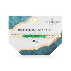 Soul Stacks Birthstone Bracelet Open Stock