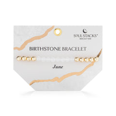 Soul Stacks Birthstone Bracelet Open Stock