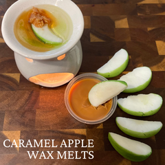 MAJI & CO Caramel Apple Slices W/ Apple Butter Cup Soy Wax Melts
