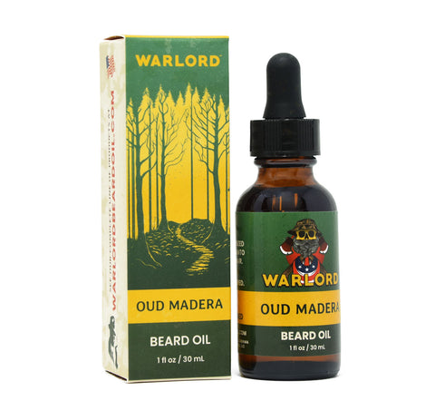 Warlord Beard Oil OUD MADERA