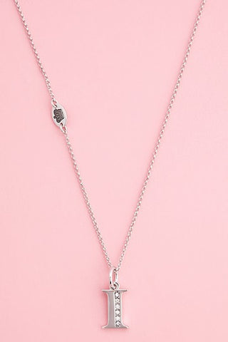 Juicy Couture 'I' Initial Necklace