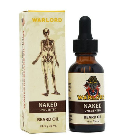 Warlord Beard Oil NAKED (Fragrance Free)