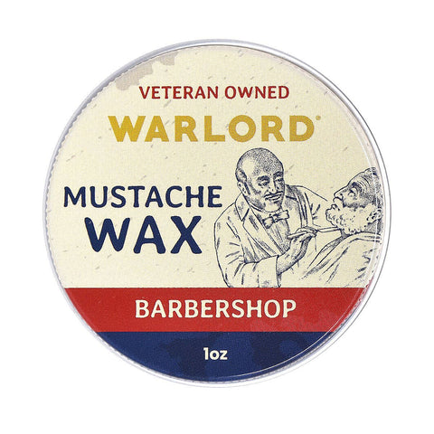 Warlord Mustache Wax - Barbershop