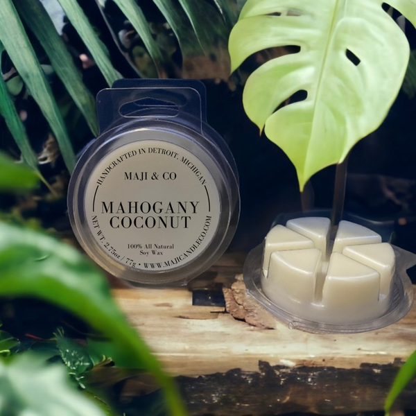 MAJI & CO Mahogany Coconut Soy Wax Melts