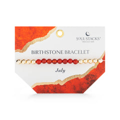 Soul Stacks Birthstone Bracelet Open Stock