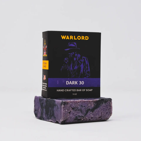 Warlord Bar Soap - Dark 30