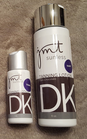 JMT Sunless Dark Chocolate Violet Base Tanning Lotion/Tan Extender