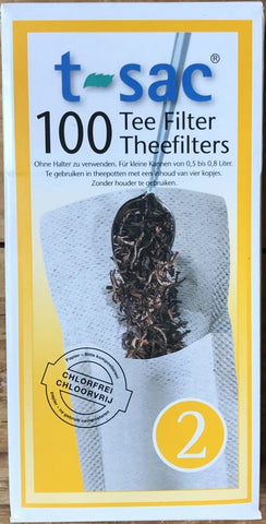 Simpson & Vail Paper Tea Filter - 2 cup 100/box