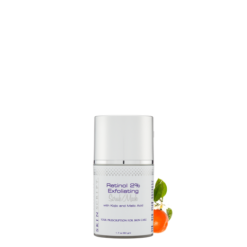 Skin Script Retinol 2% Exfoliating Scrub/Mask